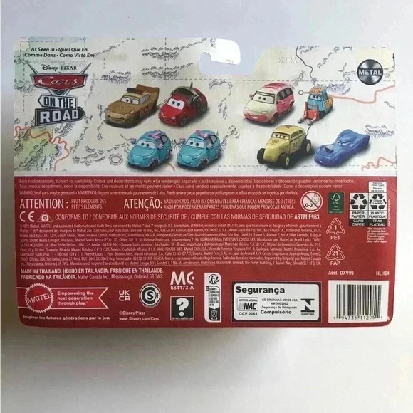 Disney Pixar Cars -2-pack- Jeremy & Chieftess - BRAND NEW!! - Picture 2 of 4